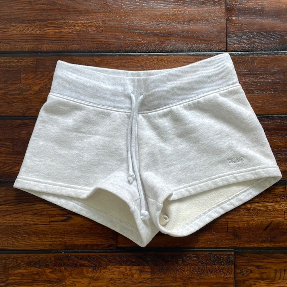 Aritzia White Women's Athletic Sweat Shorts